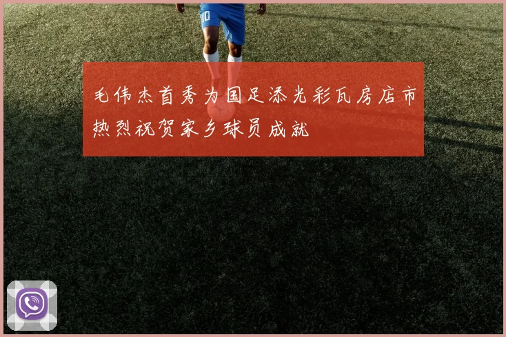 毛伟杰首秀为国足添光彩瓦房店市热烈祝贺家乡球员成就